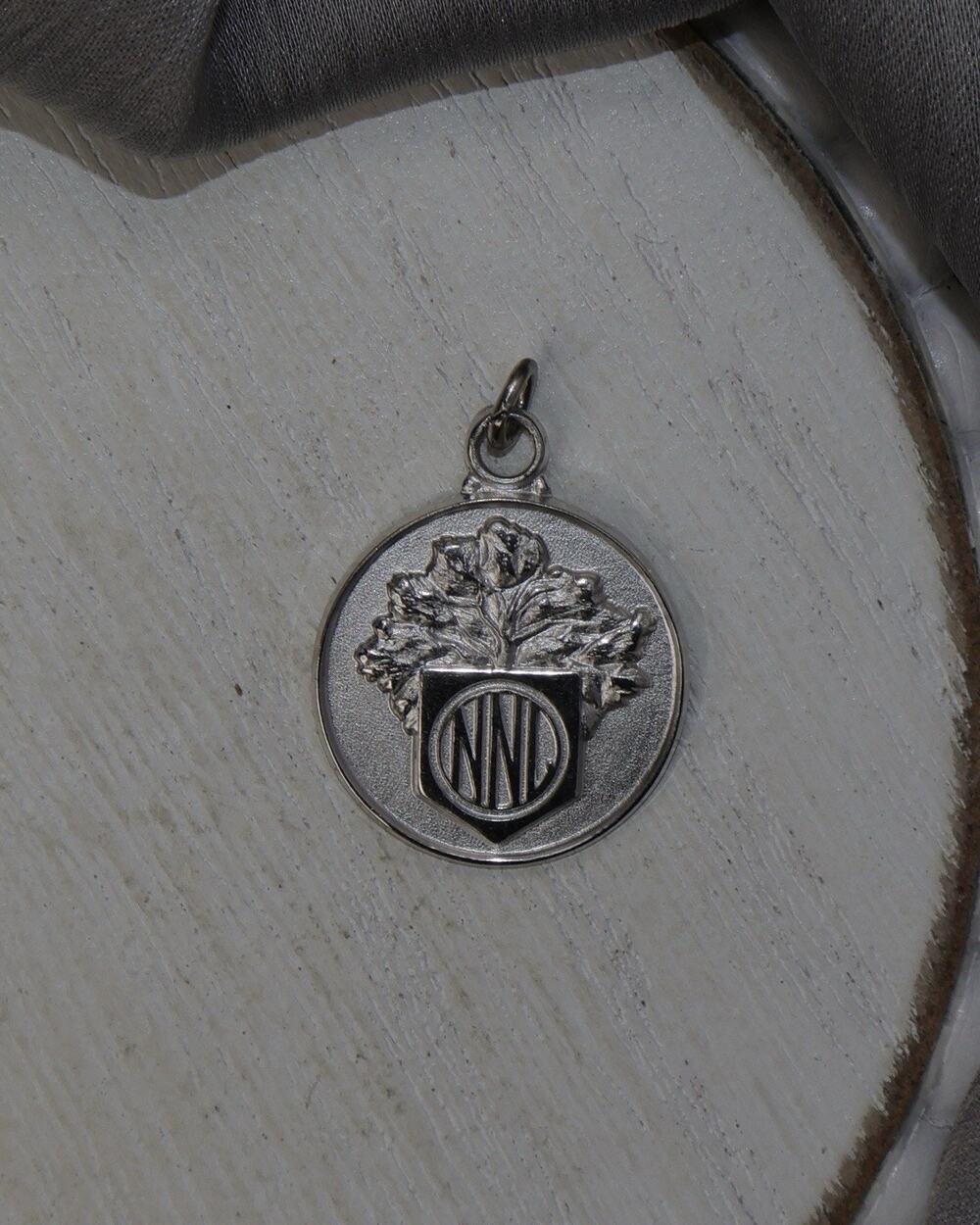 Vintage Sterling Silver Monogram Letters “ NND” Charm 4.2G / 1in